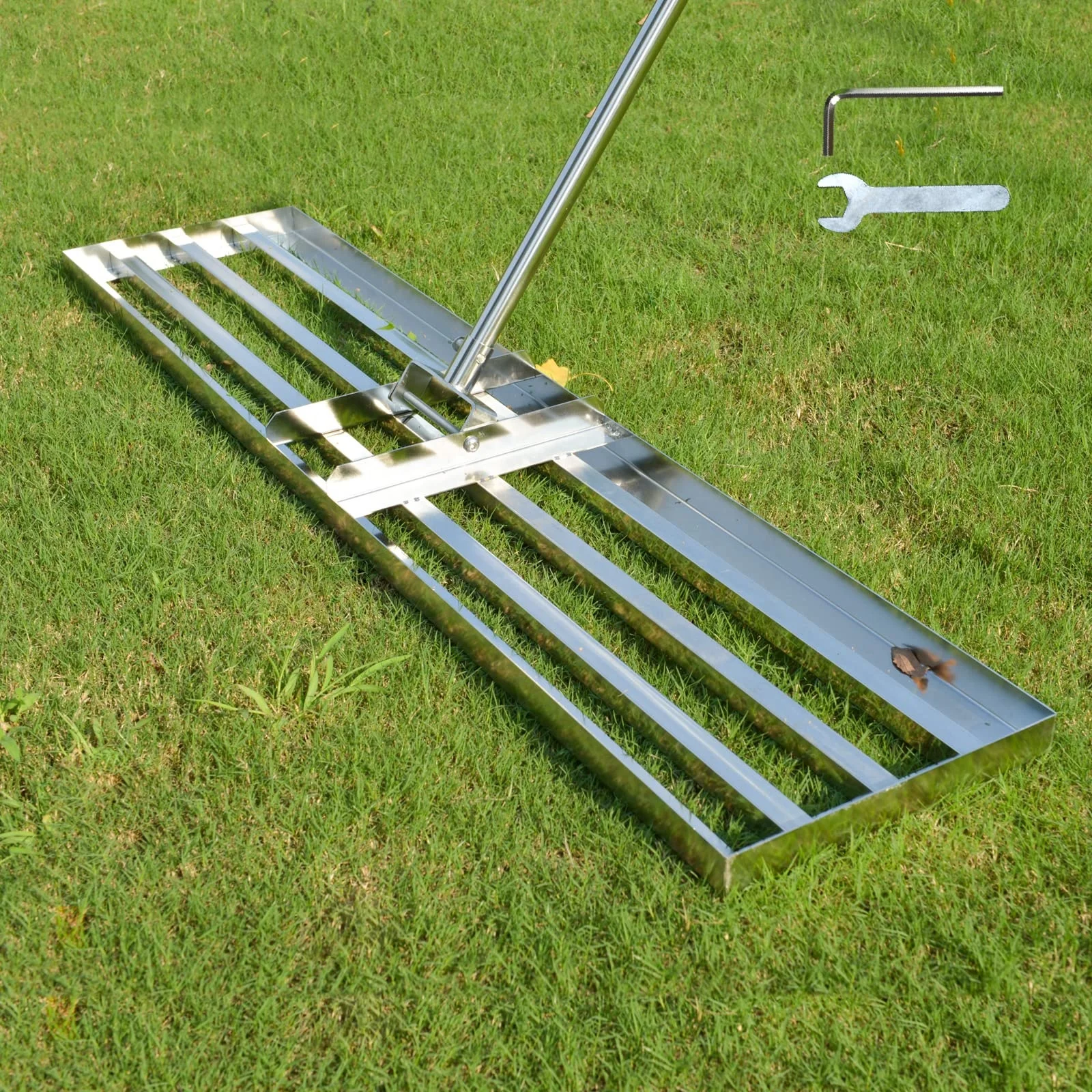 Гребни для выравнивания газонов, выравнивающий инструмент для выравнивания газонов, инструмент для почвы, травы, поля для гольфа