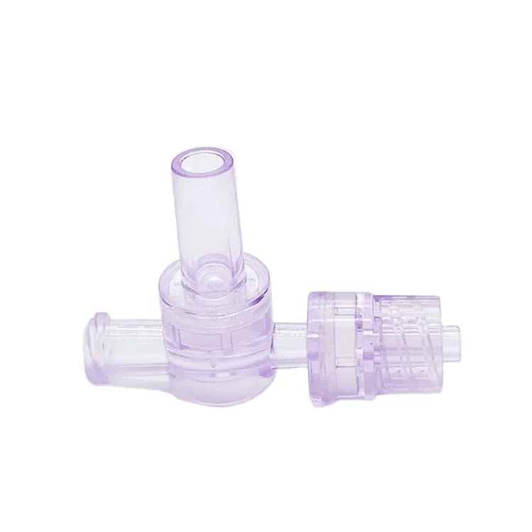 Intravenous Injection PC + SIL Three-Way Small Water Flow Control Mirco Stopcock Valve