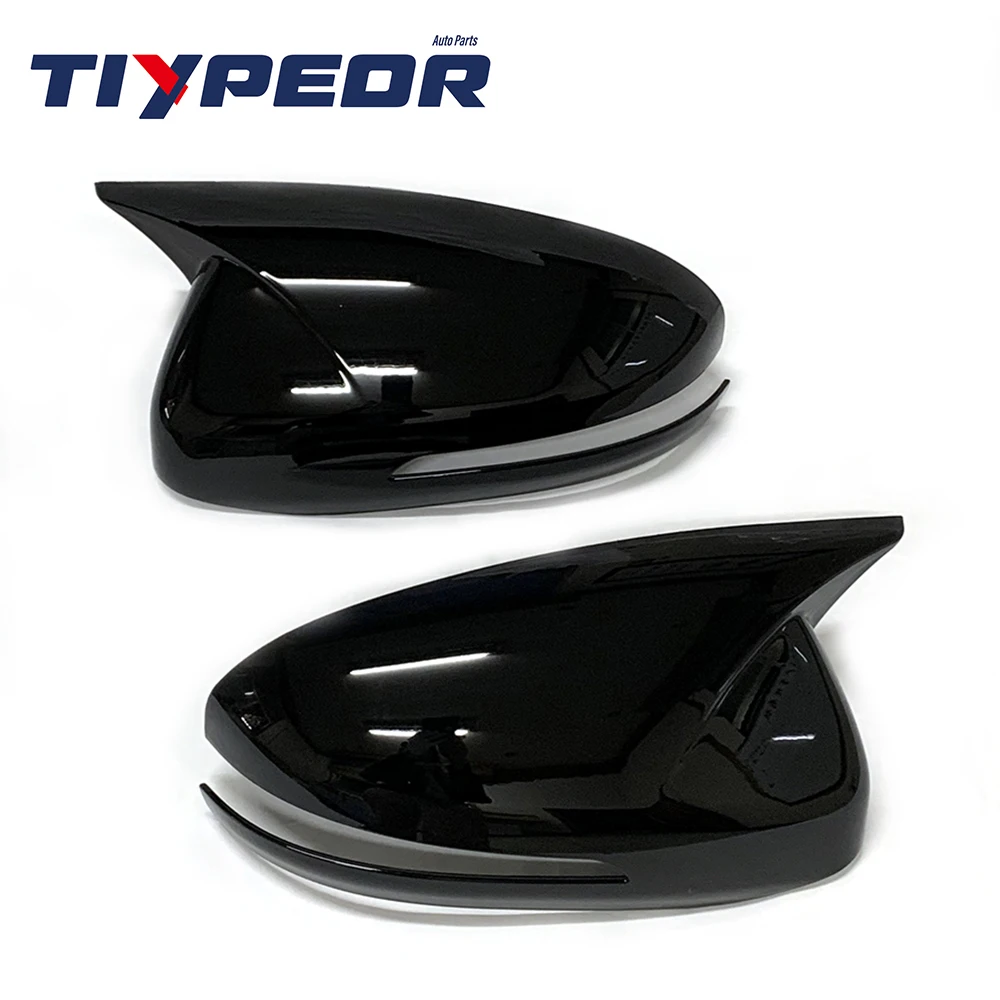 product tiypeor rear view mirror cover for kia optima k5 2011   2015 2012 2013 2014 sports style with light gap mirror shell accessories-4