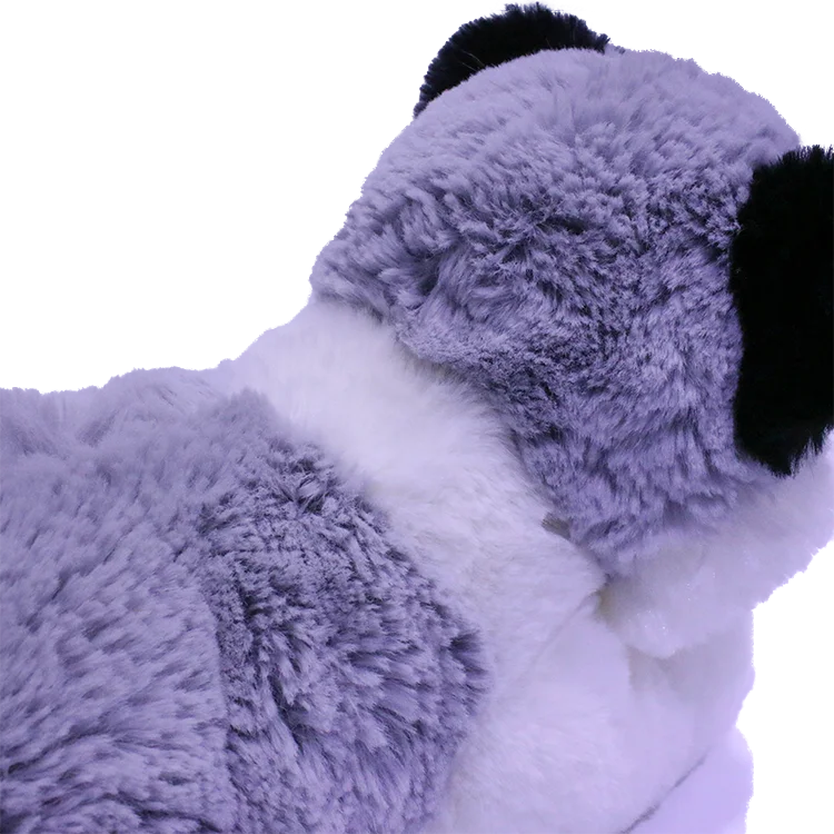 Рекламная мягкая плюшевая Мягкая Реалистичная милая собака игрушка для