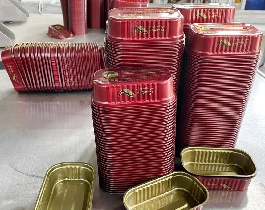 Wholesale Price Food Grade 1/4 Club Tin Cans Manufacturer Rectangular