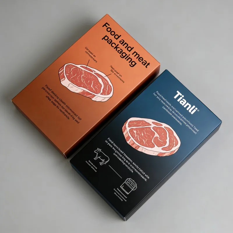 custom digital printing packaging meat box foldable beef packaging box suitcase steak shipping chilled insulated packaging boxes custom meat box custom paper box paper box factory custom paper box factory-7