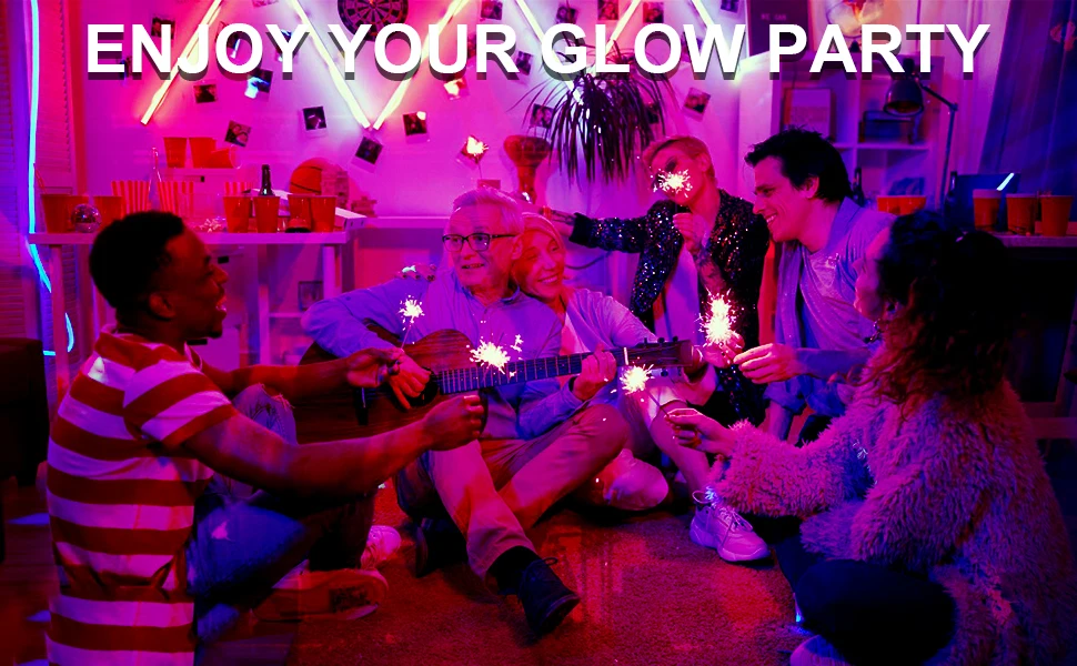 50W LED UV Lights for Glow Party 110V 220V Waterproof Blacklight Floodlight 395nm Spotlight Purple Lamp for Halloween Decor_7