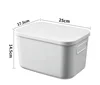 White Medium tall model with lid