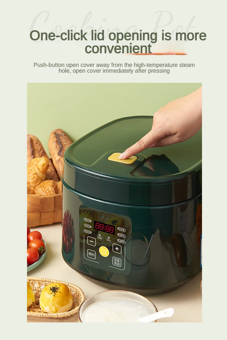 Capacity Rice Cooker Logo Factory 5 Liter Smart Electric Rice Cooker Household Multifunctional ...