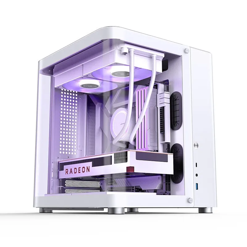 パソコン Jonsbo tk1 JONSBO TK-1 Caixa de computador micro ATX preta para mini torre
