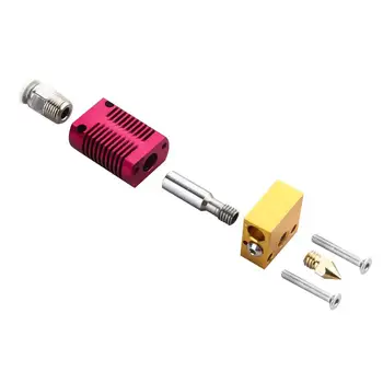 25er-Set MK8 Hotend-Düsen 0,4 Mm – Messing, Für Creality Ender 3 / CR-10 Serie, Inkl. Reinigungsnadeln, Sechskantschlüssel, Pinzette & Box