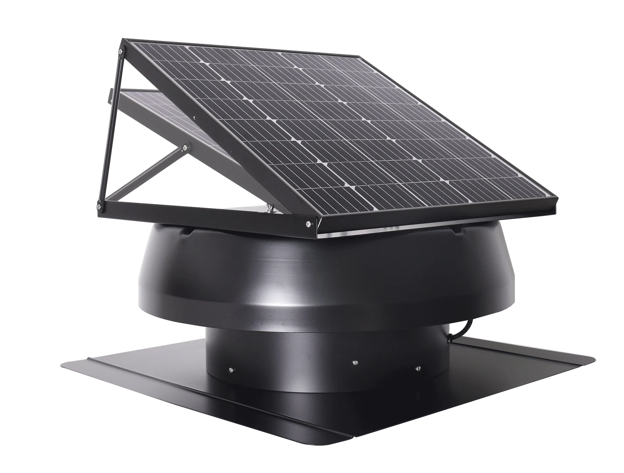 Solar Attic Fan, 40W, HVAC, Axial, Roof - detail 36