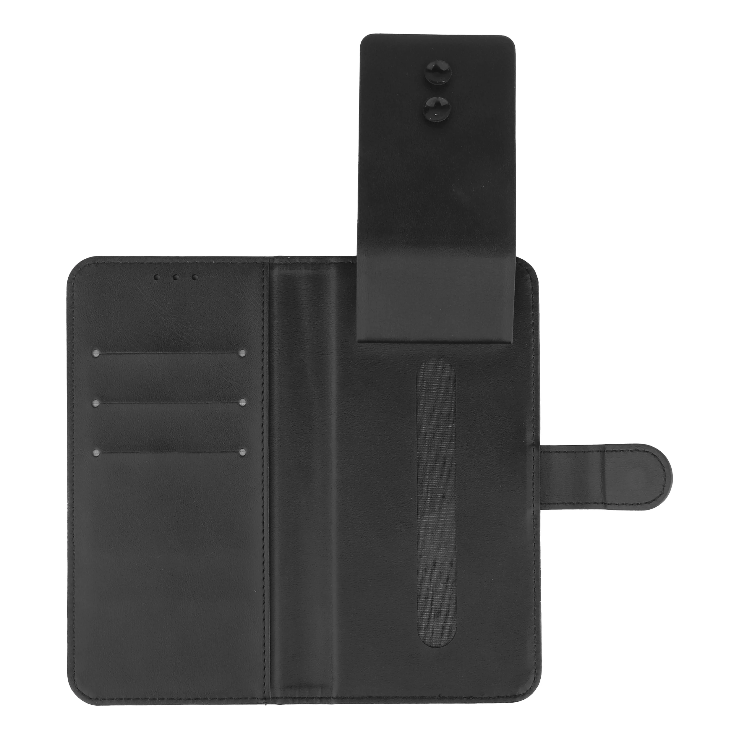 product laudtec universal leather phone cases for iphone for samsung simple back cover wallet card slot stand 61 69inch custom sjk1054-5