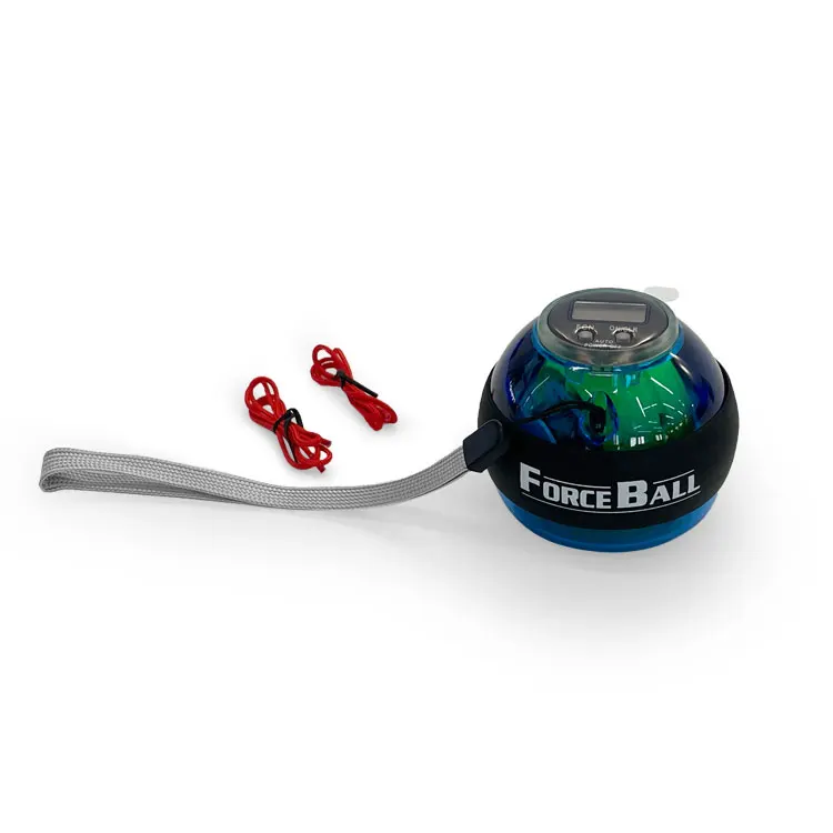 fitness power ball blue force ball rubber exercise wrist ball