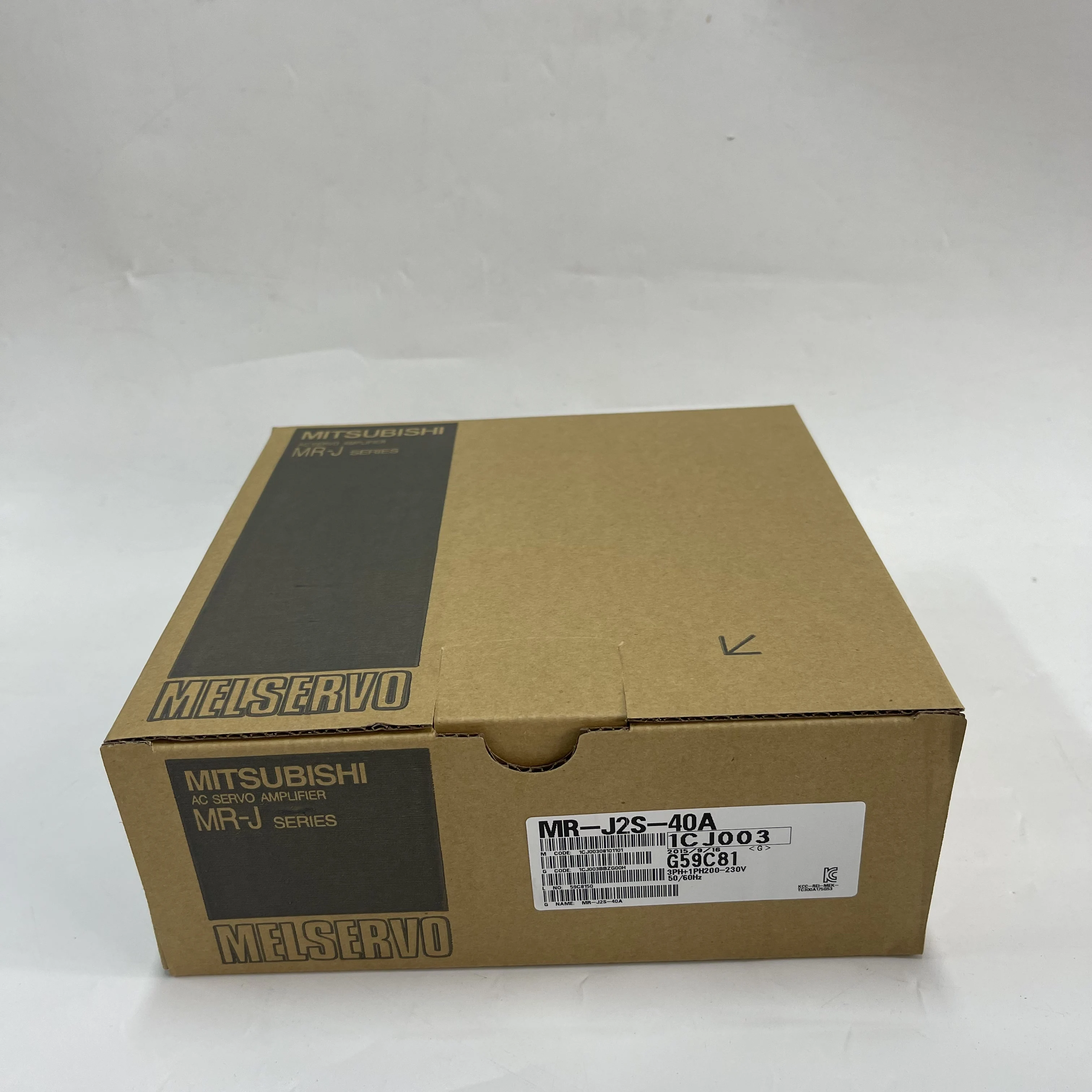 Mitsubishi AC Servo Amplifier MR-J2S-40A Mitsubishi AC Servo Amplifier MR-J2S-40A