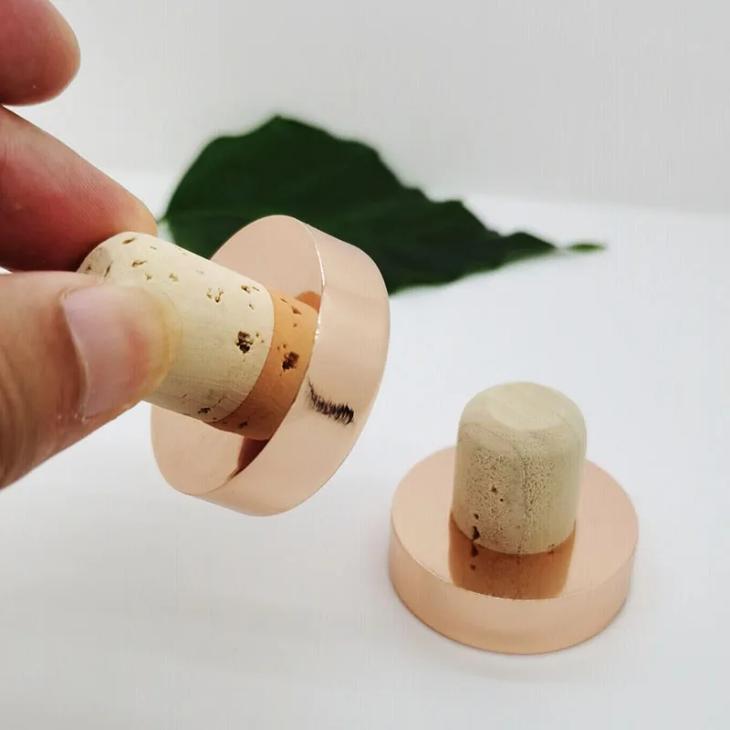 Роскошный металлический Топ по индивидуальному заказу с тиснением логотипа пробка для бутылки виски спиртных напитков крышки бутылок водки Джина барная