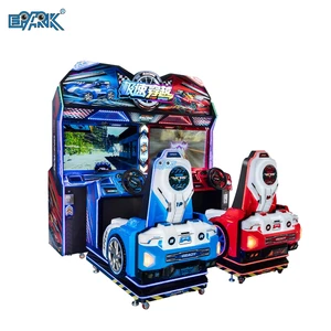 2 Player Racing Simulator Speed Crossing Amusement Park Indoor HD Video Game Machine Coin Operated Metal Material