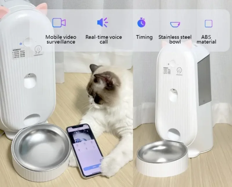Wholesale Super Cheap Auto Smart App Pet Wifi Feeder Camera With