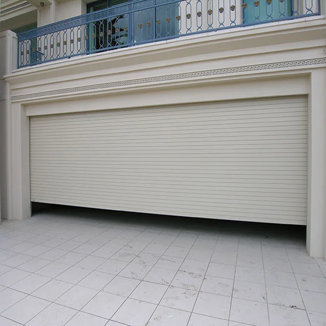 Cheap Automatic Manual Aluminum Roll up Garage Doors Price Metal Roller Gate Shutter for Car Garage with Tubular Motor