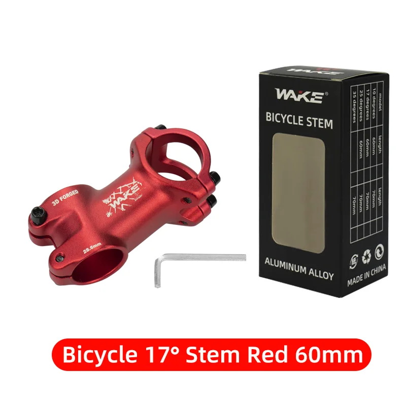 wake 31.8mm mtb stem 17 degree Alibaba