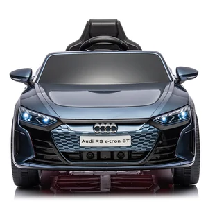 For Audi RS E-tron GT Licensed 4x4 Electric Ride-On Car Toy for Kids for Ages 2-4 and 5-7 12V Battery Power Plastic Material
