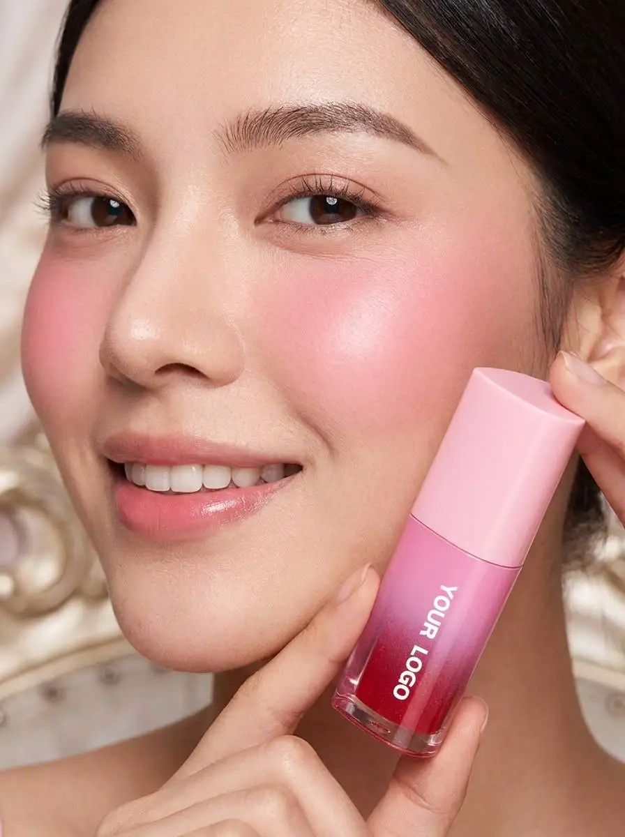 product highly pigmented heart shape liquid blush gradient tube long lasting private label face cheek tint wholesale-7