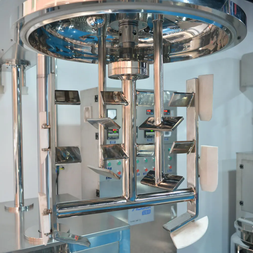 Mayonnaise Vacuum Homogenizing Emulsifying Mixer Industrial Small Mayonnaise Making Machine