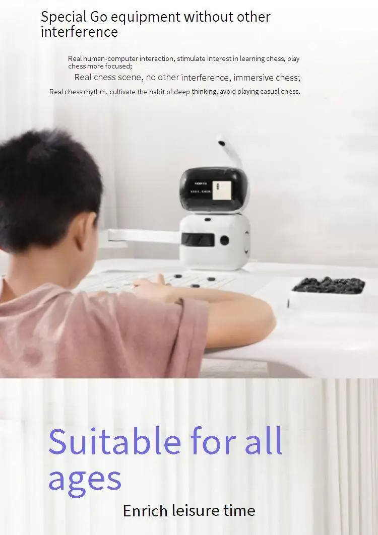 Senserobot RG2W-P AI Go robot Professional Edition, Go practice, AI Go teaching