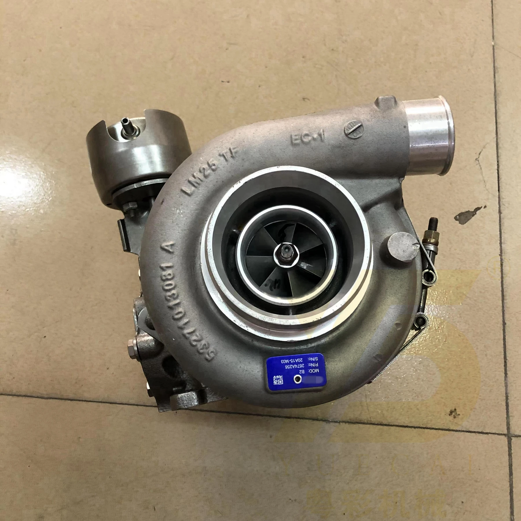 YUE CAI C6.6 Engine Turbocharger 2674A256 for  E320D Excavator Machinery Parts 3159810 315-9810