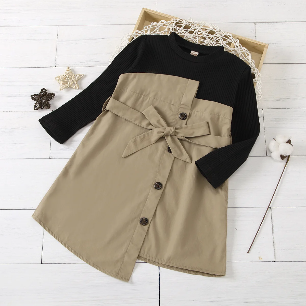 Vestidos De Primavera A La Moda Para Niñas,Ropa Lisa,2 Unidades - Buy Ropa  De Niños Vestidos De Niñas,Ropa De Niños De Primavera Vestidos De Niñas,Sólido  Ropa De Niños Vestidos De Niñas Product