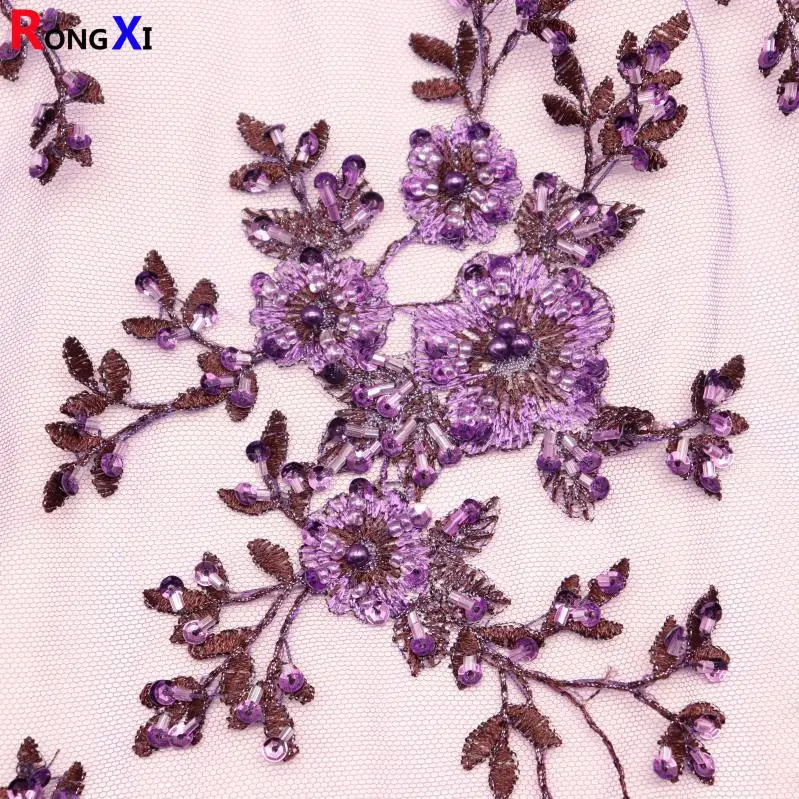 
Новая сетчатая ткань RXF1666 с бусинами Laxary по низкой цене 