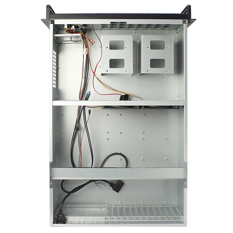 Заказной 4u Серверный корпус со светодиодным промышленным ПК atx компьютерный для серверной стойки