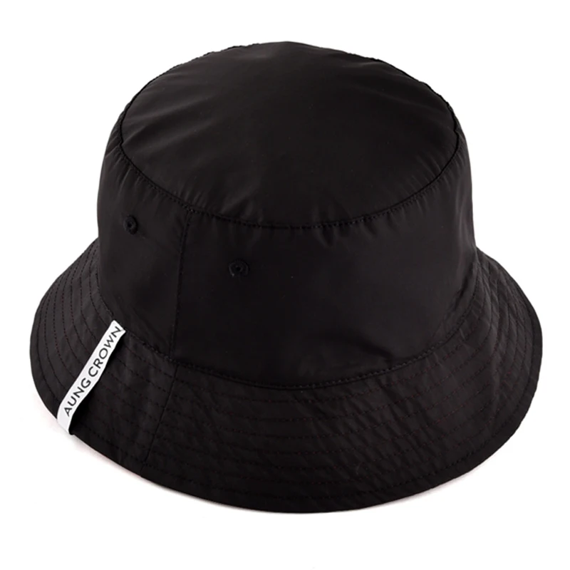 Rain Hat Fold Nylon Hot Sale Waterproof Bucket Hat Custom Logo Nylon