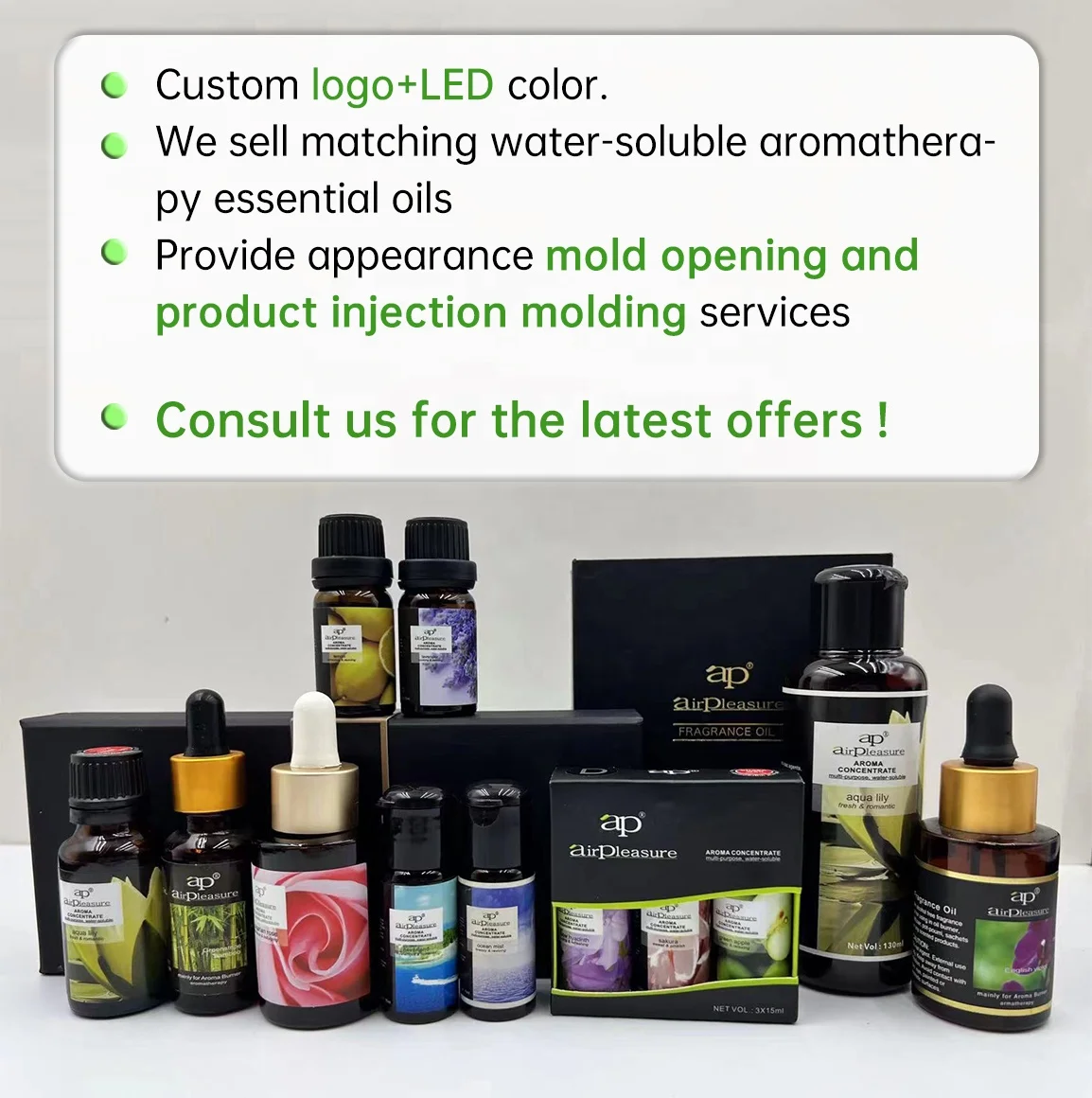 Commercial Class Room 20ml Air Fragrance Gardenia Lavender Humidifier