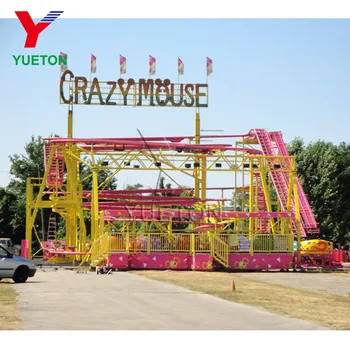 Spinning Mouse Ride - Thrilling Fairground Attraction for