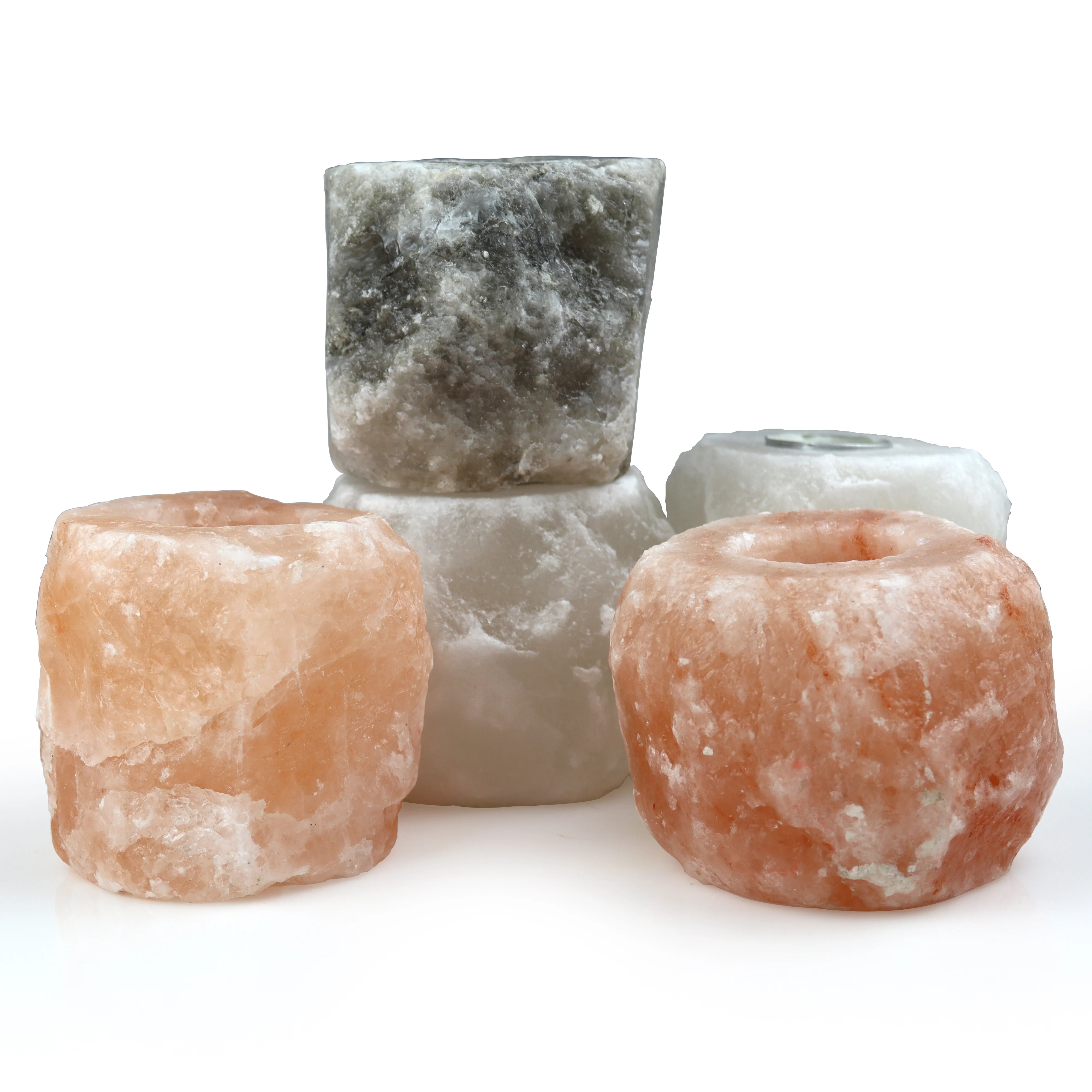 Natural Himalayan Salt Candle Holder From Himalayan Salt Hot Himalayan