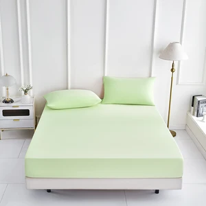 High Quality Soft Knitted Bed Mat Polyester Microfiber Waterproof Anti-Bacteria Cooling Bedding Sets