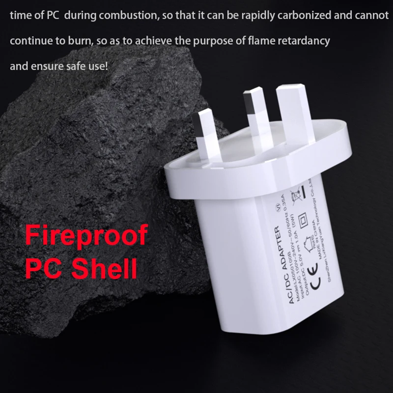 Multifunction Chargers Fast 5V 1A UK Plug Wall Charger 5w 5 Volt 1 Amp Wall Usb Charger for Android Samsung iPhone Phones