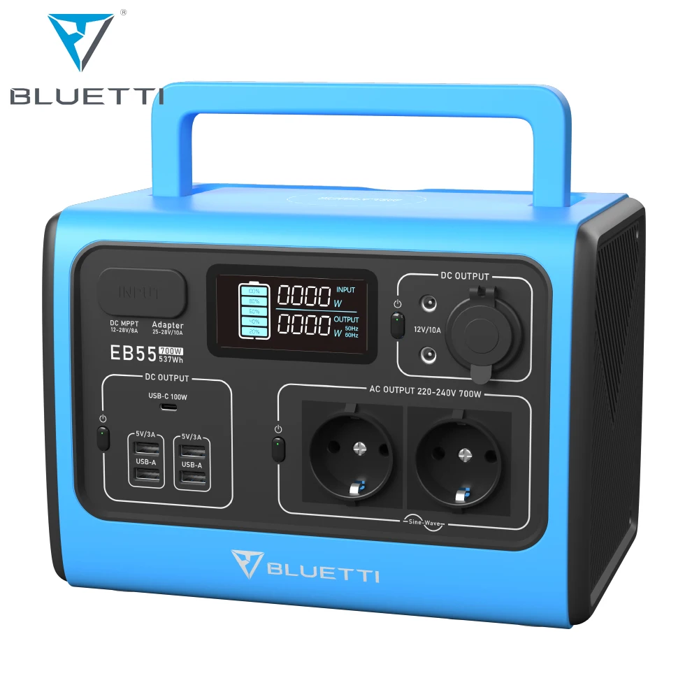 Bluetti Multifunction Smart Charge Solar Power Bank Wireless Solar Charger Best Portable Power Station
