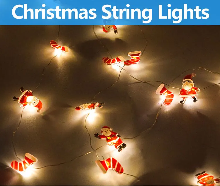 Christmas Party Decoration Battery Operated Warm White Led Fairy Light