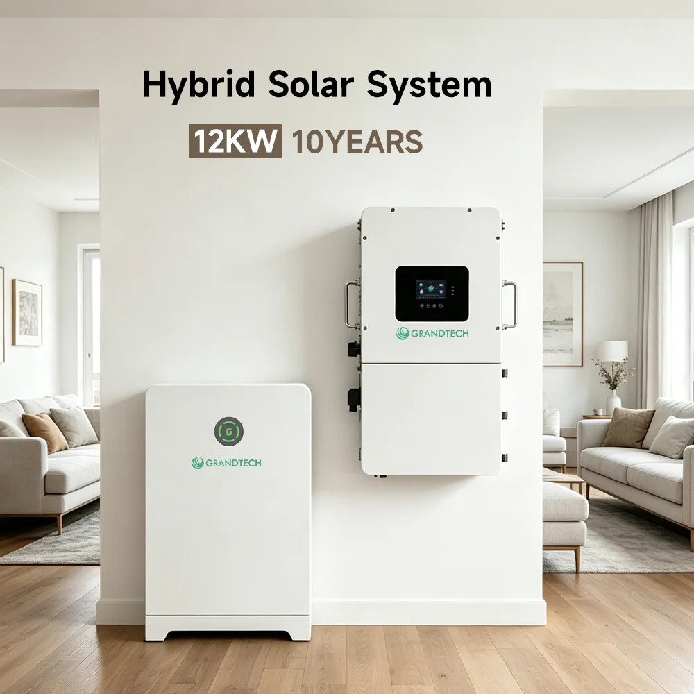 System Energi Haul: System Bateri Li-Bateri â Inverter ar gyfer Cartref/Industriol 'Off-Grid', Dewisiadau Cyflenwi: 5kWh, 10kWh, 15kWh, 20kWh, 25kWh neu 30kWh