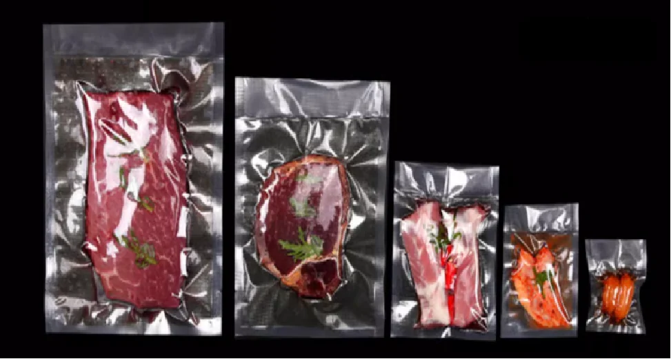 Reticulated Vacuum Food Packaging Roll Bag Household Vacuum Compression Plastic Bag Ass Hide Glue Cake Fresh-keeping Bag
