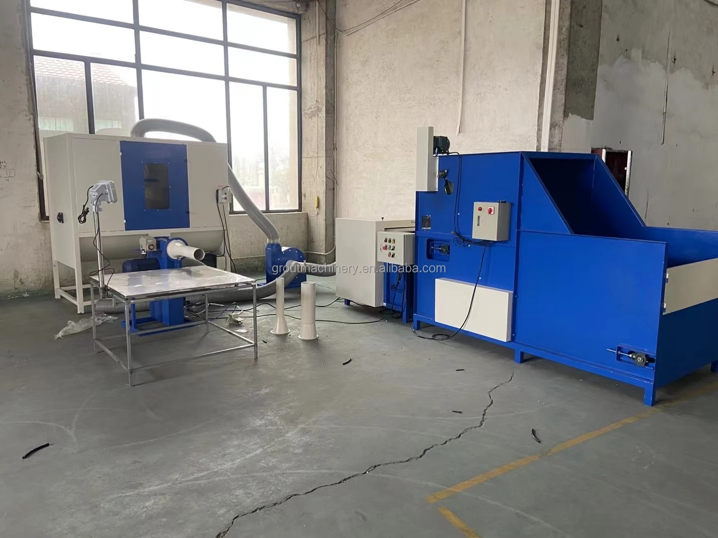Alibaba.com: Portable PP cotton fiber filling machine for pillow, sofa ...