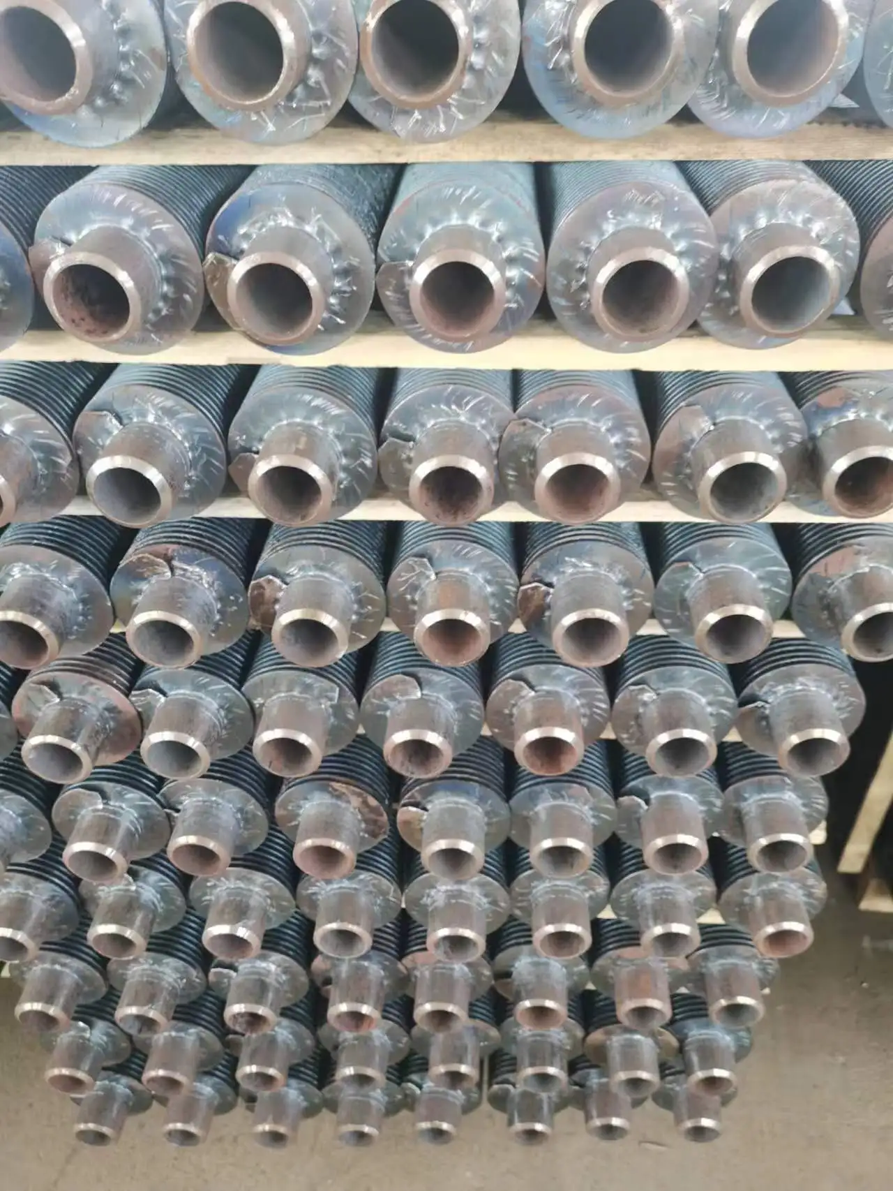 DELLOK Copper Extruded Fin Tube For Refrigerator Evaporator Compressor