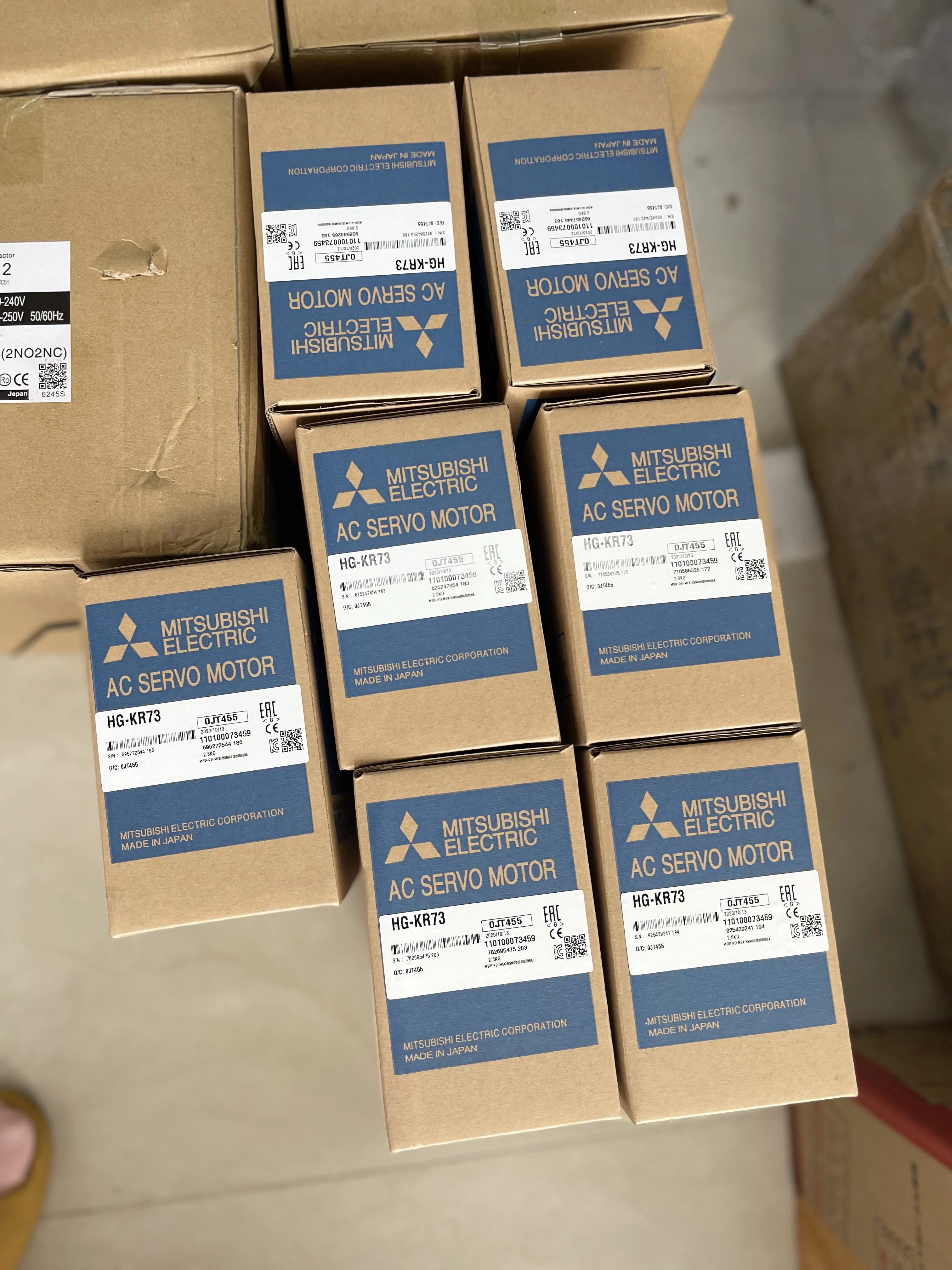 Mitsubishi AC Servo Motor HG-KR73 Mitsubishi AC Servo Motor HG-KR73