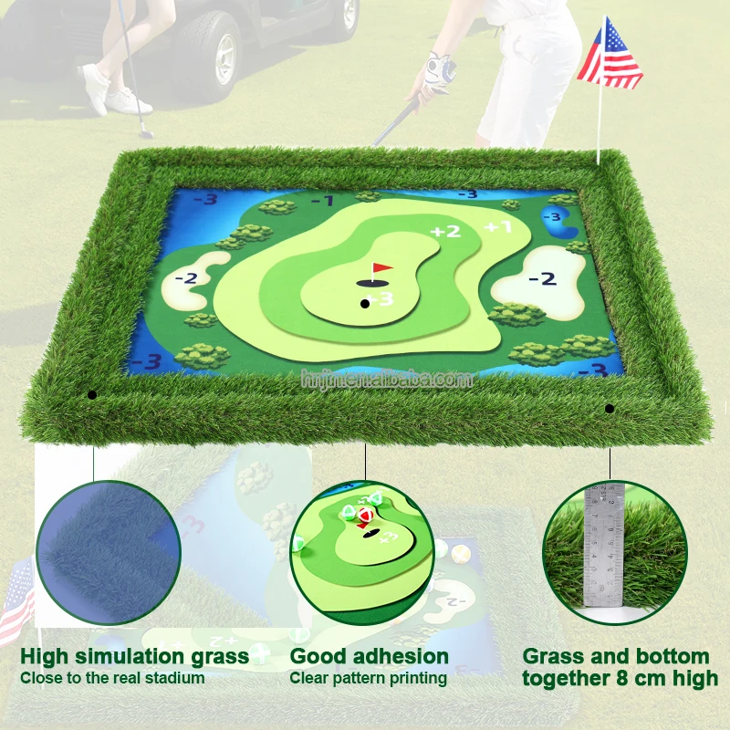 Wholesale Portable Floating Golf Putting Green Mat For Pool Lake Water
