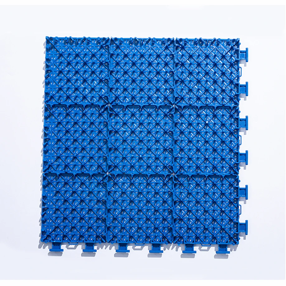 Interlocking Removable Pp Plastic Material Portable Temporary Outdoor Basketball Sport Court Tiles Artificial Grass Sports Floor