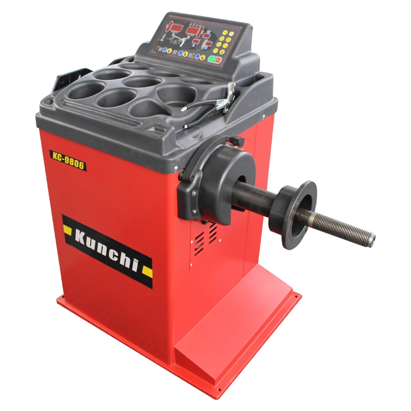 Auto Infrared Laser Positioning Motorcycle Wheel Balancing Machine