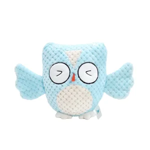 Wholesale 20cm Lifelike Owl Plush Toys Soft Stuffed Owl Doll with PP Cotton Filling