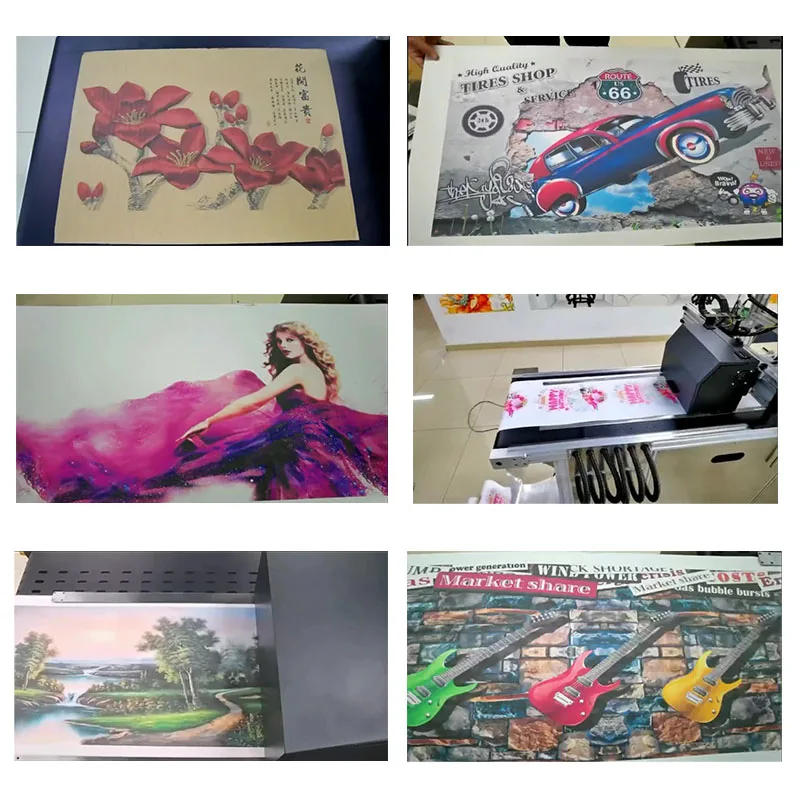 2024 New Best Single Pass Automatic Digital Inkjet Printer for Home Use and Farms Equipped with Conveyor and Reliable Motor