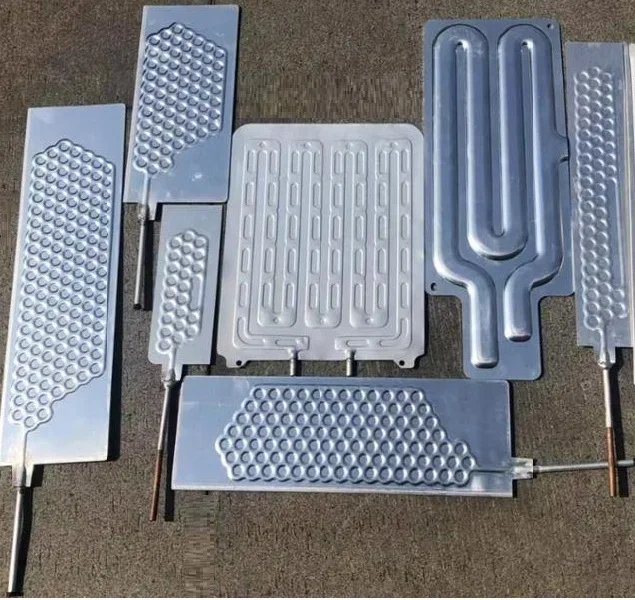 Electric Vehicle Ev Battery Cooling System Aluminium Liquid Cooling ...