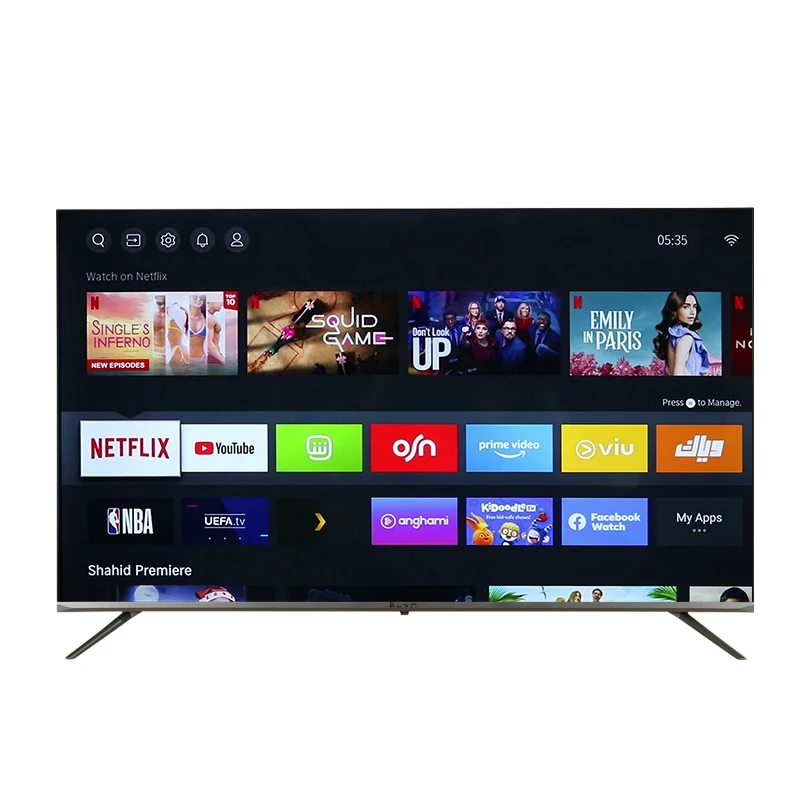 WEB OS Television Led Screen Tv 4k Smart Tv 55 Inch Led