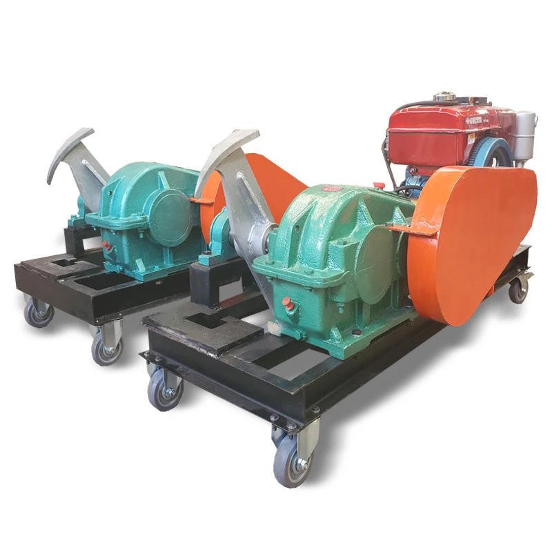 Firewood Processor Machine Log Splitter with Double Knife for Wood Cutting and Splitting
