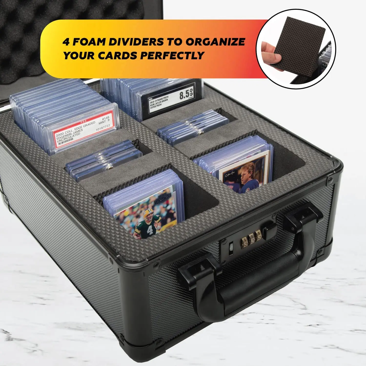 Graded Card Case 80 Bgs Sgc Psa Graded Card Storage Sports Card Case